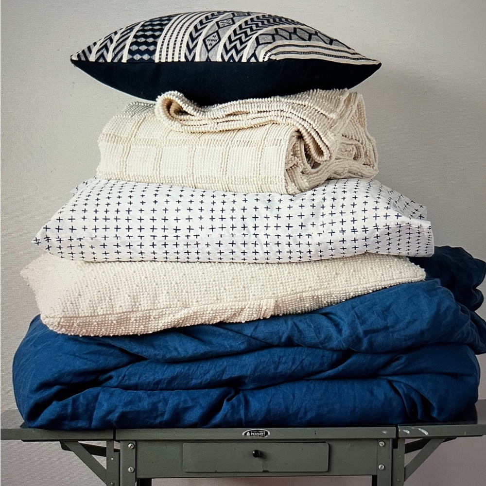 schoolhouse linen duvet set nwt - Picture 3 of 9